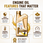 Vaisan Bio Power Gold Hi-Tech 4T 20W40 Engine Oil – Advanced Motorcycle Engine Protection, Smooth Performance & Longer Engine Life (1000ml) - Image 2