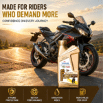Vaisan Bio Power Gold Hi-Tech 4T 20W40 Engine Oil – Advanced Motorcycle Engine Protection, Smooth Performance & Longer Engine Life (1000ml) - Image 4