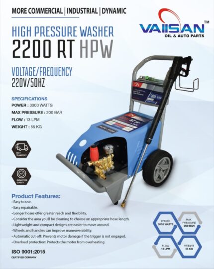 HIGH PRESSURE WASHER 2200 RT HWP