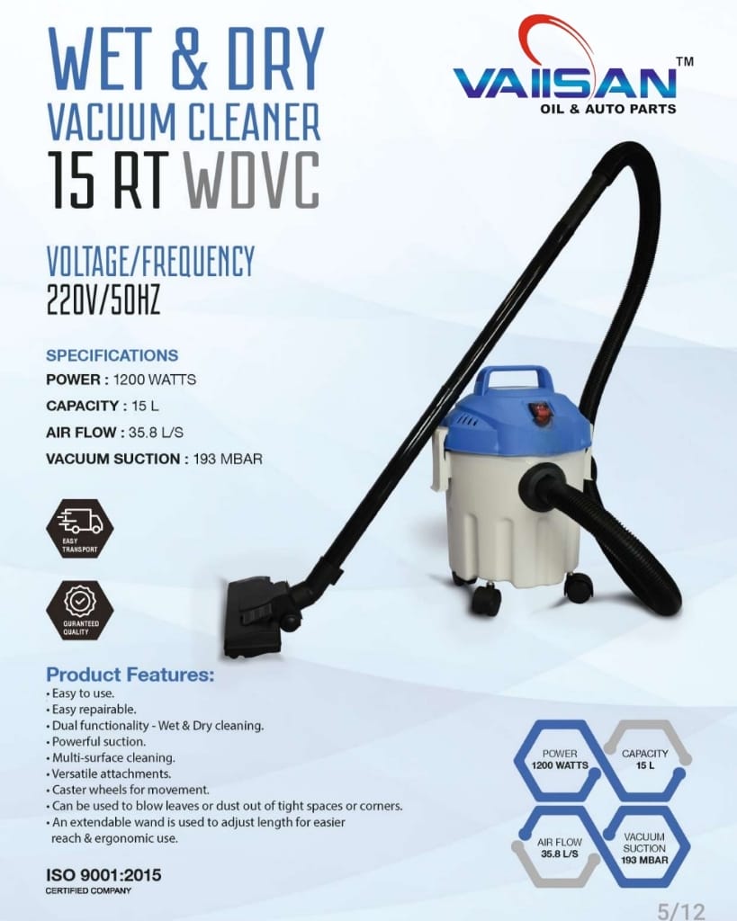 WhatsApp Image 2026-01-25 at 8.44.34 AM WET&DRY VACUUM CLEANER 15RT WDVC - Image 1