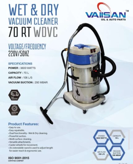 WET&DRY VACUUM CLEANER 70RT WDVC