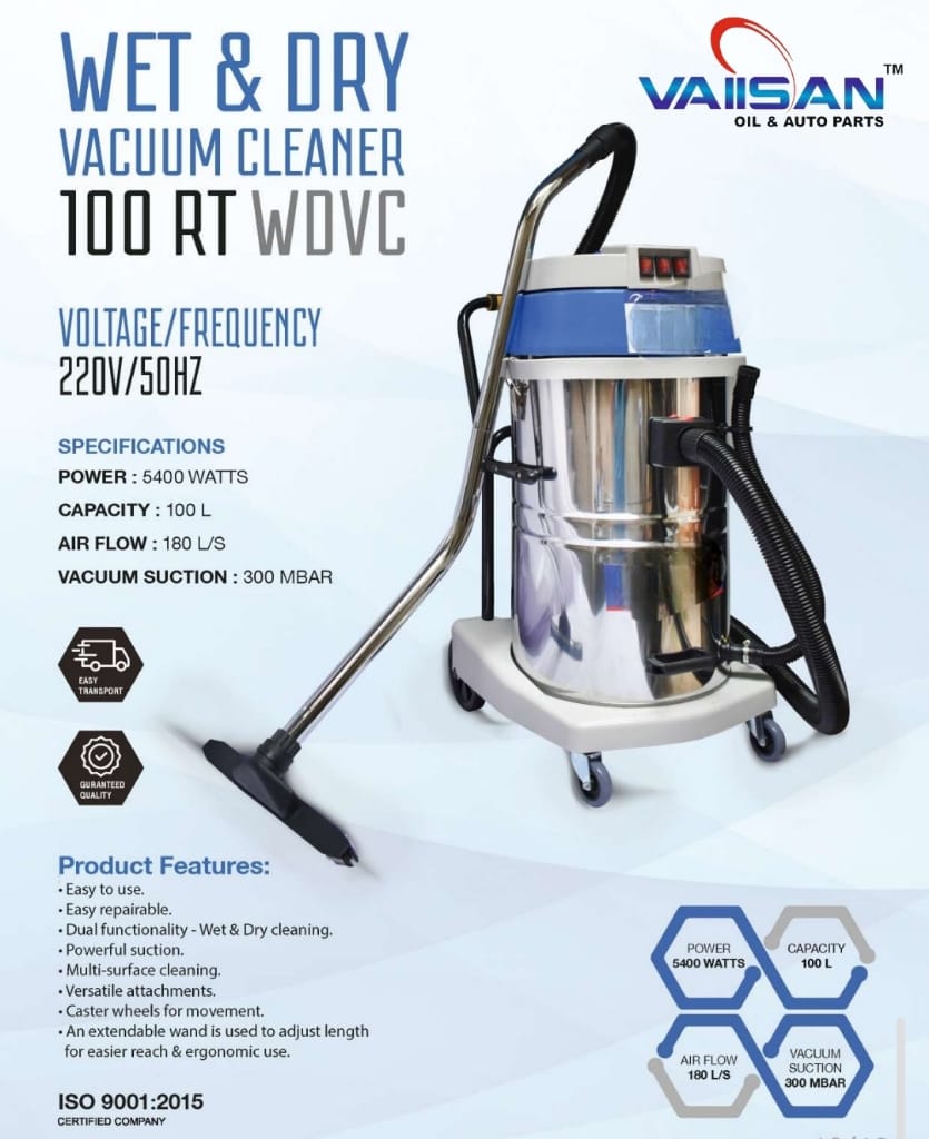 WhatsApp Image 2026-01-25 at 8.50.27 AM WET&DRY VACUUM CLEANER 100RT WDVC - Image 1