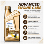 Vaisan Bio Power Gold Hi-Tech 4T 20W40 Engine Oil – Advanced Motorcycle Engine Protection, Smooth Performance & Longer Engine Life (900ml - Image 2
