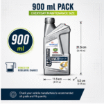 VAIISAN BIO POWER 4T Platinum 10W30 Engine Oil | API SM Performance Grade | Advanced Wear Protection & Smooth Engine Performance | 900 ml - Image 3