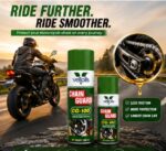 Vell Oils Chain Guard CG-100 Synthetic Chain Lubricant Spray | Anti-Wear, Water Resistant & High Adhesion Formula | Smooth Chain Performance | 500ml - Image 4